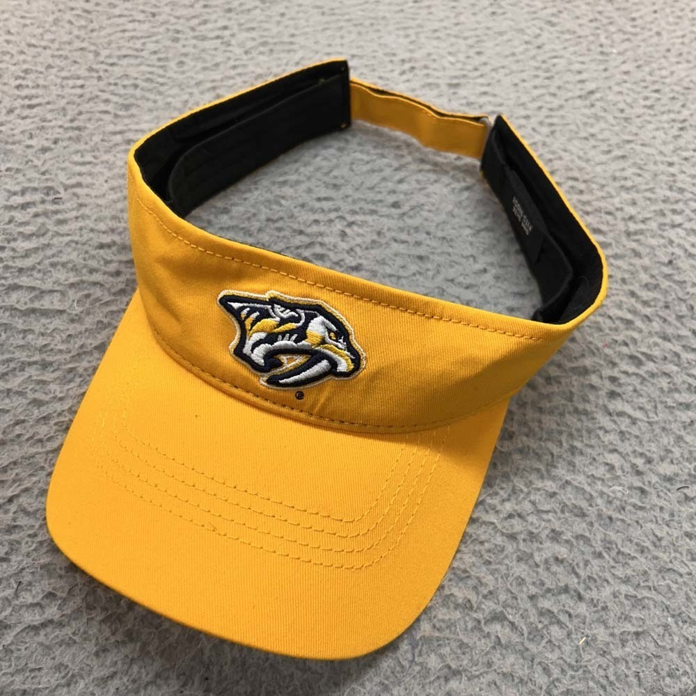 Nashville Preditors Hat Cap Mens Visor One Size Bridgestone -14964
